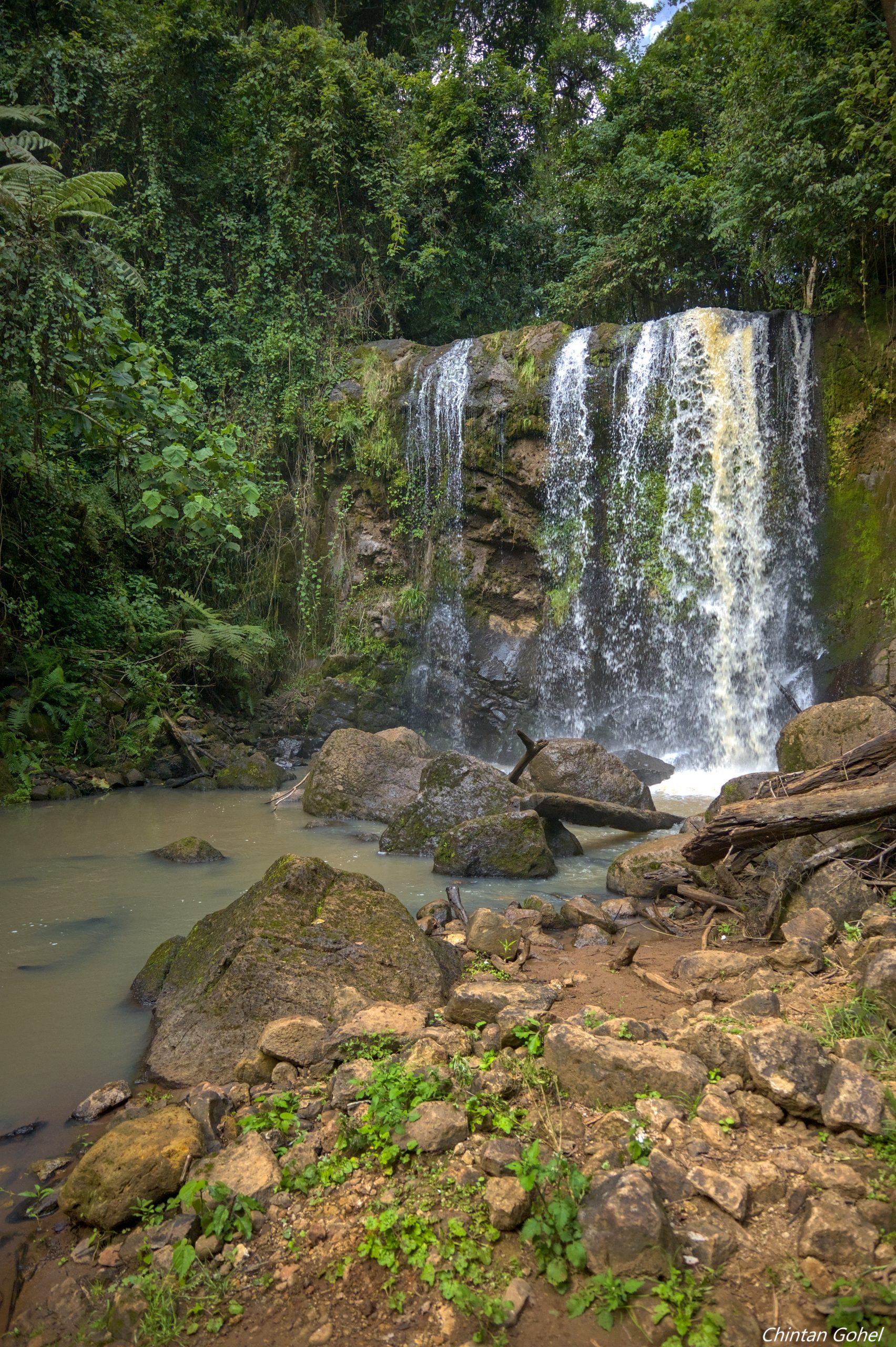 Day hike trail near Nairobi