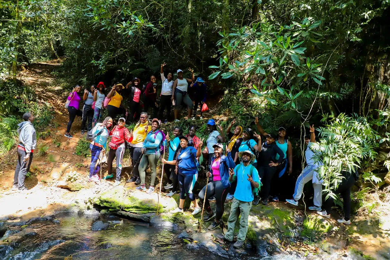 Corporate team building hike — private guided group